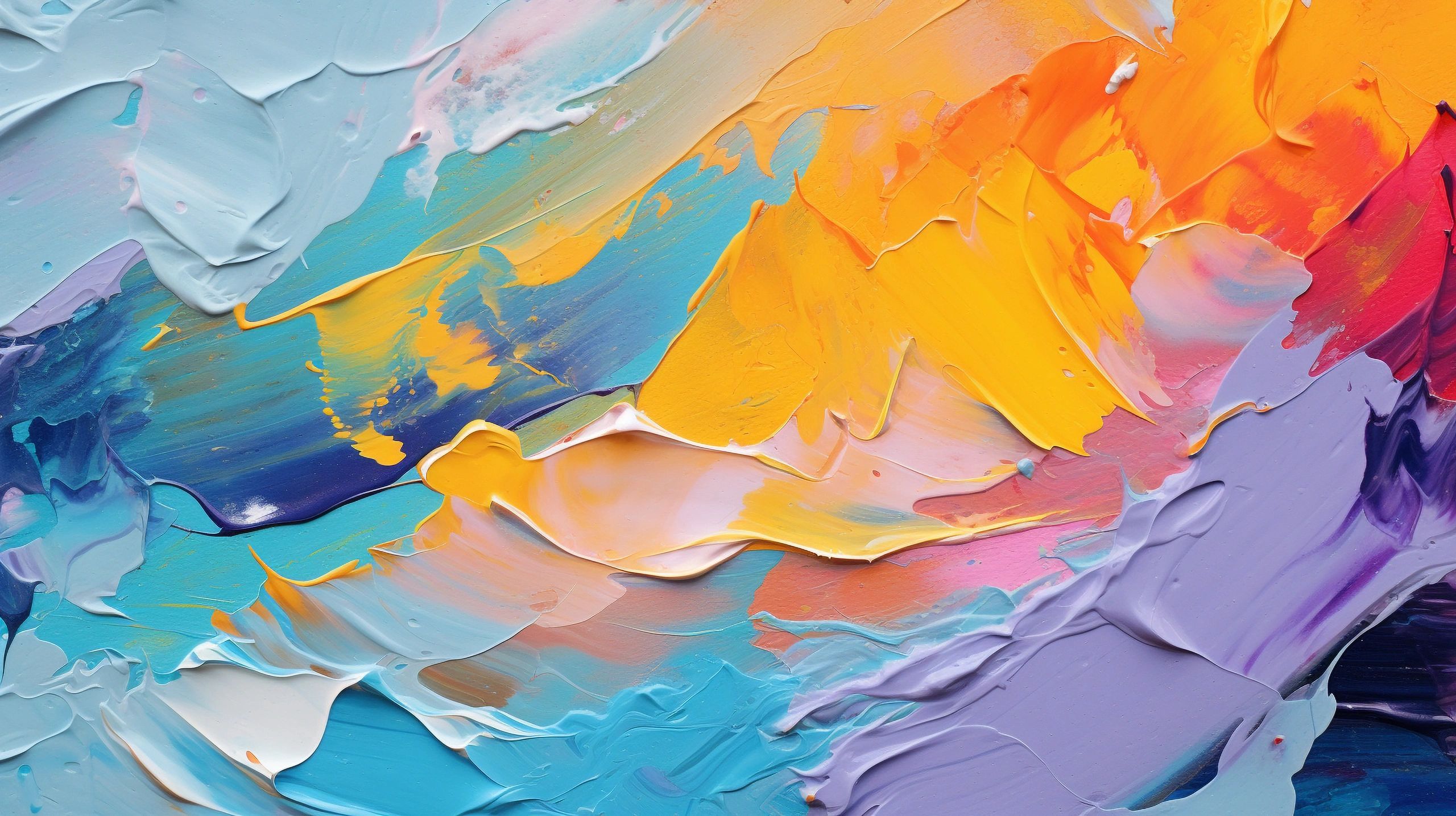 Çok renkli soyut sanat detayı
